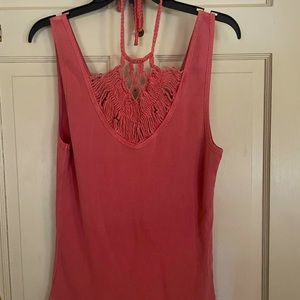 Free People Crochet Tank Top